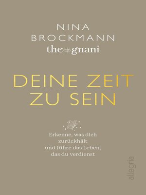 cover image of Deine Zeit zu sein